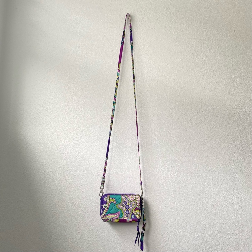 Vera Bradley Small Purse Removable Strap Wallet - Picture 2 of 12